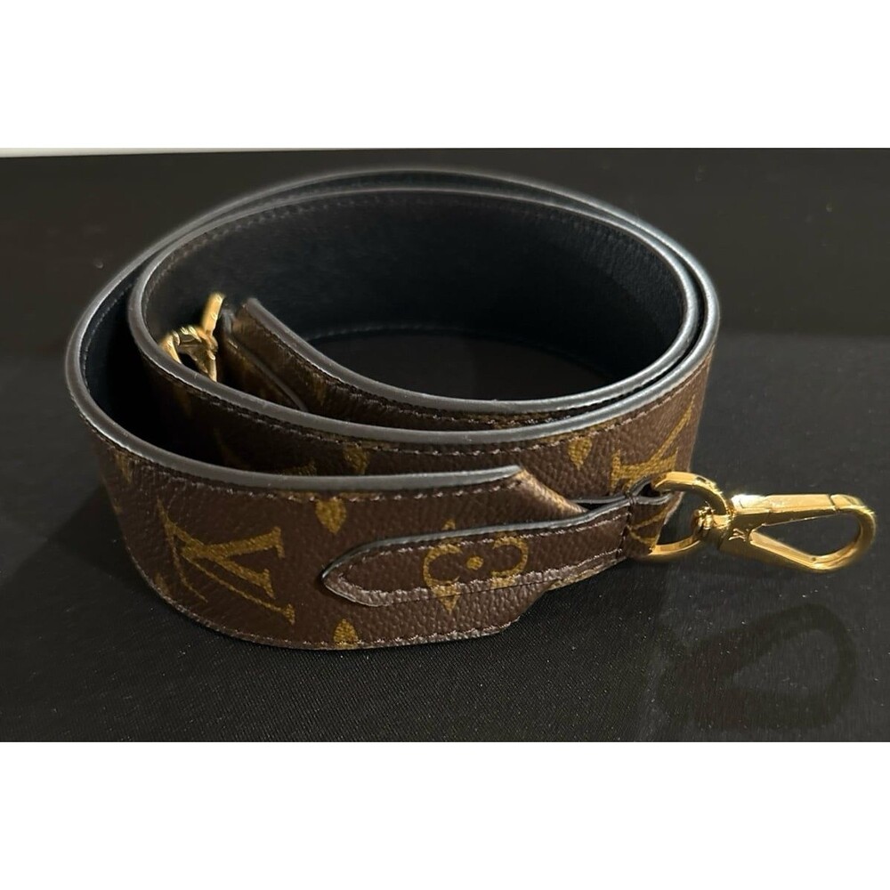 Brown Monogram Louis Vuitton Bag Strap